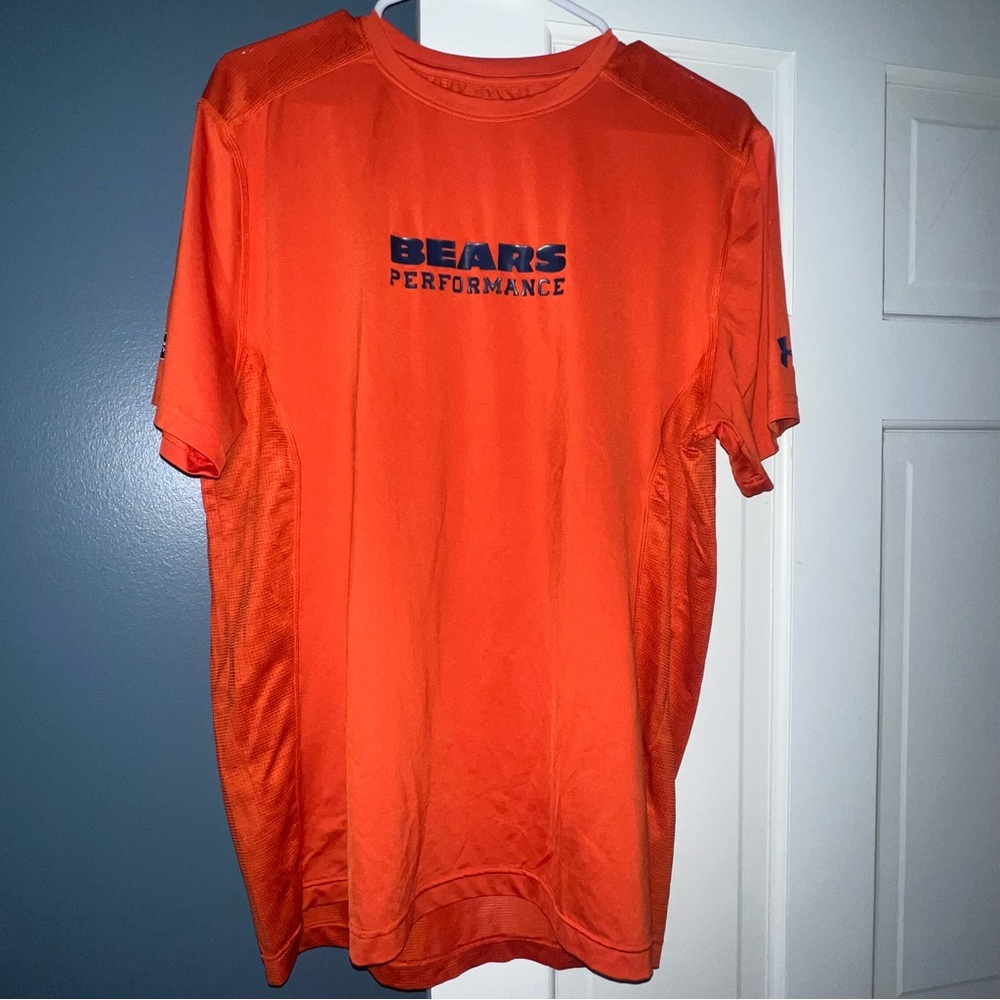 NFL Chicago Bears Performance Combine Authentic Orange Short Sleeve Tee